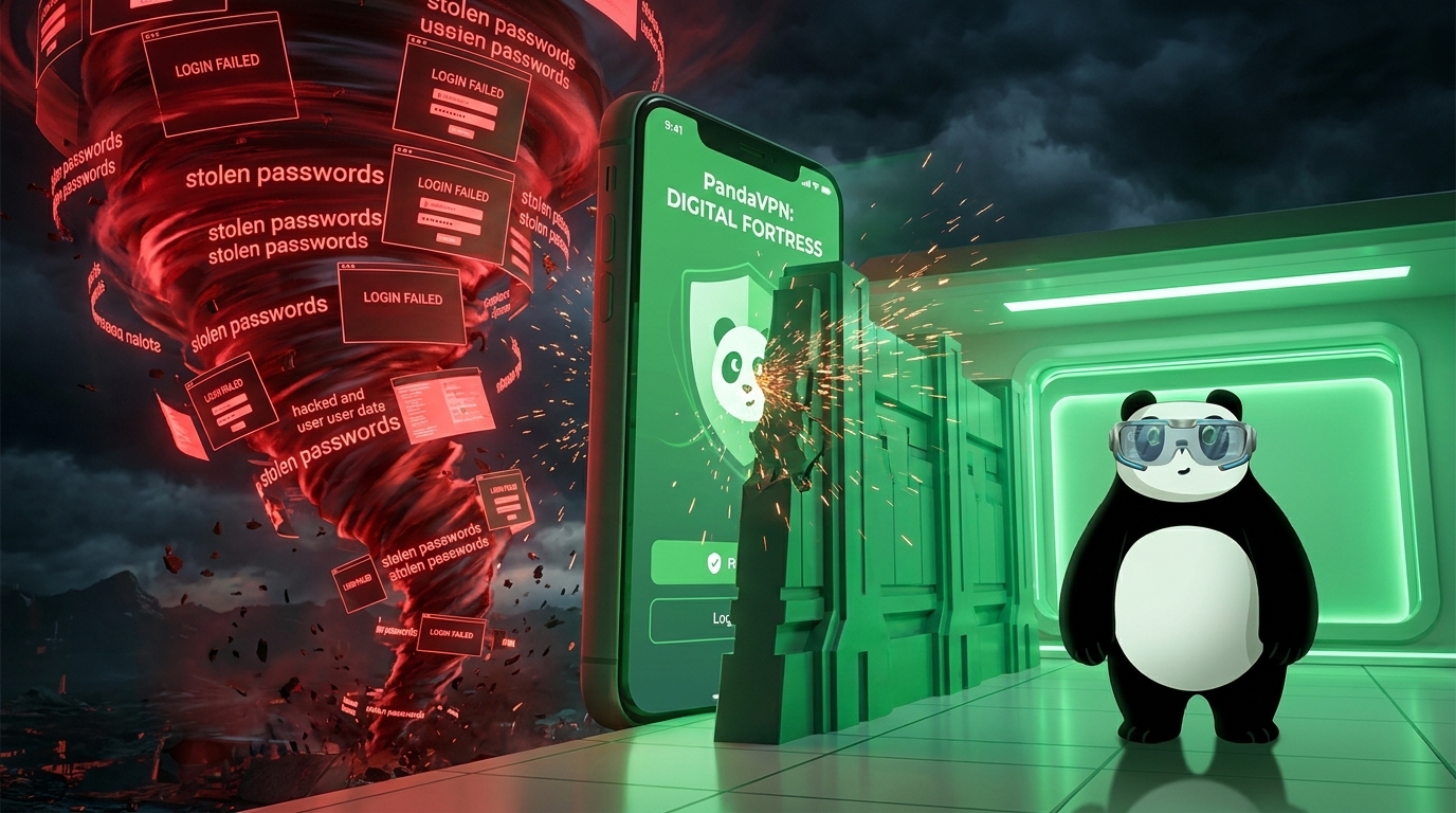 Why Password Breaks Happen to “Ordinary” People—And How PandaVPN Builds Your Digital Fortress