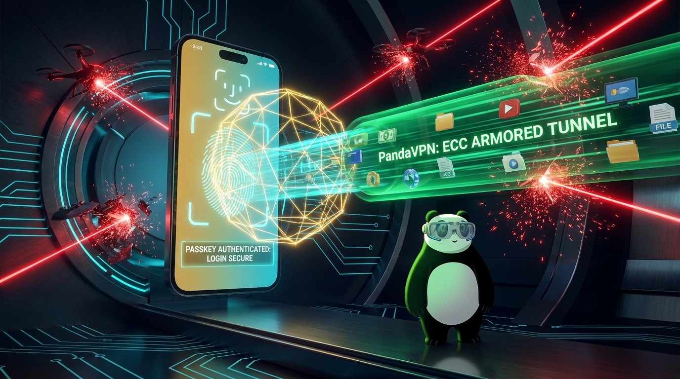 The Passkey Era: Why You Still Need PandaVPN