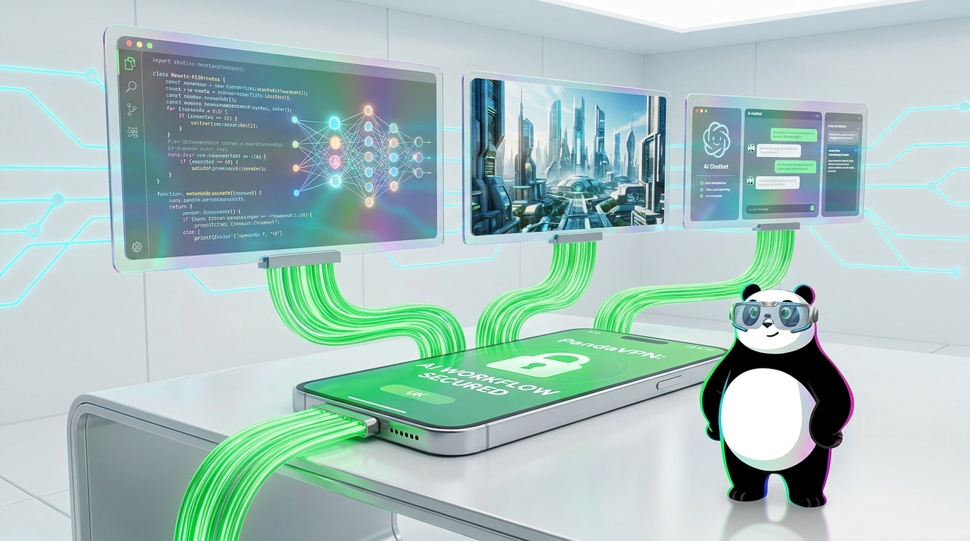 Why AI Users Need a VPN More Than Ever: Powering Your AI Workflow with PandaVPN